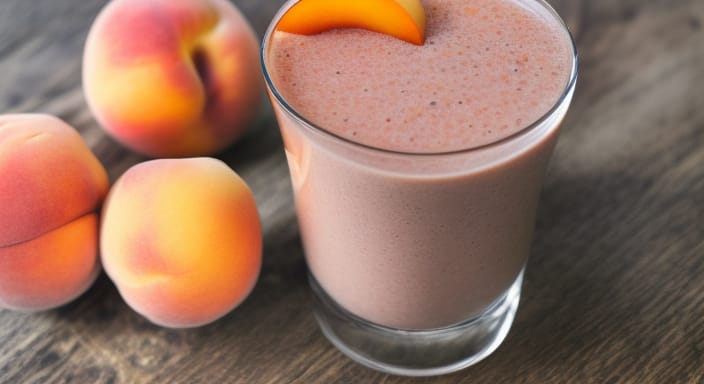 Peachy Ginger Zing Smoothie