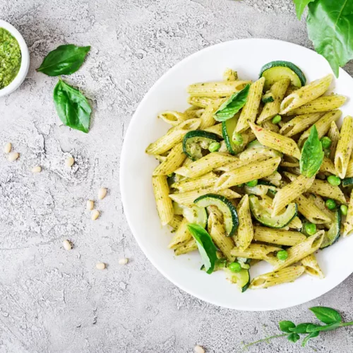 Zucchini Noodles with Pesto Recipe