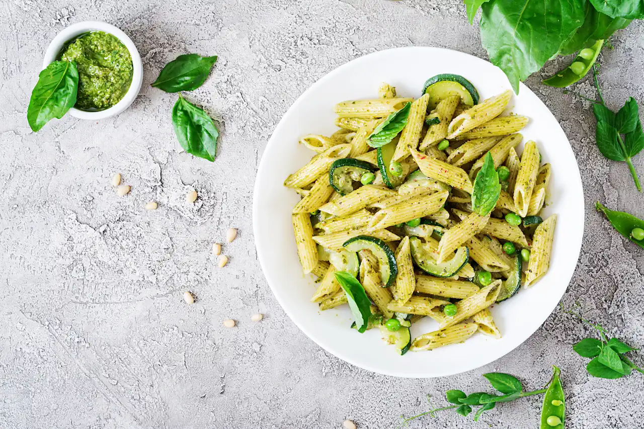 Zucchini Noodles with Pesto Recipe
